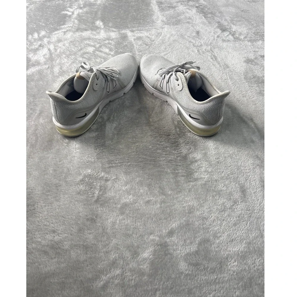Nike Air Max Sequent 3 Mens Size 10 White Grey Running Shoes